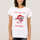 Santa Piggy T-Shirt (Vorderseite)