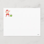 Santa Pineapa Beach Feiertag Weihnachten (Rückseite)