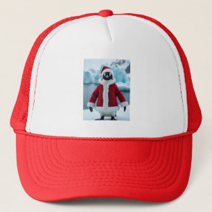 Santa-Pinguin Truckerkappe