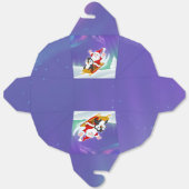 Santa & Pinguine Winter Adventure Box Gefälligkeit Geschenkschachtel (Ungefaltet)