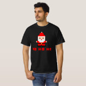 Santa Pixel Art 4 T-Shirt (Vorne ganz)