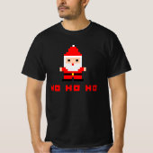 Santa Pixel Art 4 T-Shirt (Vorderseite)