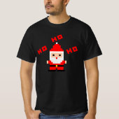 Santa Pixel Art T-Shirt (Vorderseite)