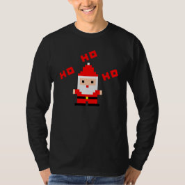Santa Pixel Art T-Shirt