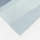 Santa playing chess with a snowman Fleece Blanket (Ecke)