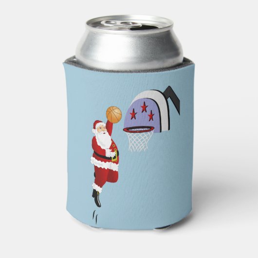 Santa Playing Dosenkühler (Kanne Rückseite)