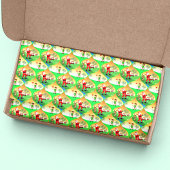 Santa Playing Golf in Florida Weihnachtsfeier Seidenpapier