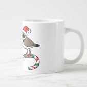 Santa Plovers Jumbo-Tasse (Rechts)