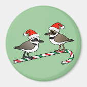Santa Plovers Magnet (Vorne)