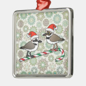 Santa Plovers Ornament Aus Metall (Links)