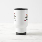 Santa Plovers Reisebecher (Mittel)