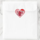 SANTA PMH-NP BigRed Herz-Aufkleber (Tasche)