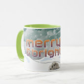 Santa Polar Bear | Beary Christmas Tasse (Vorderseite Links)