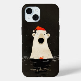 Santa Polar Bear Case-Mate iPhone Hülle