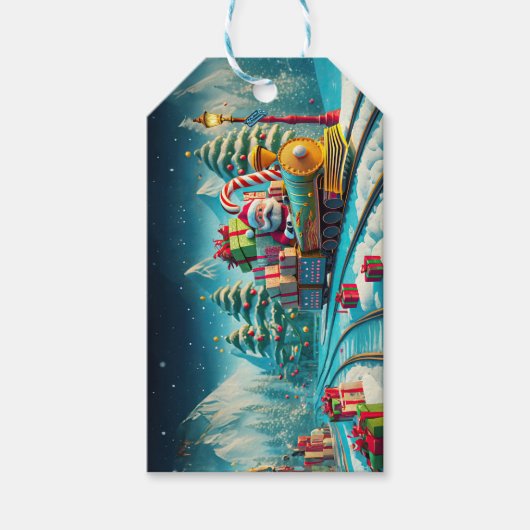 SANTA POLAR EXPRESS CHRISTMAS EVE GESCHENKANHÄNGER (Vorderseite)