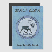 Santa Polar Sqdn - gedämpft - Kuvianak Innovia Magnetkarte (Vorne/Hinten)