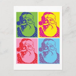 Santa Pop Art Frohe Weihnachten