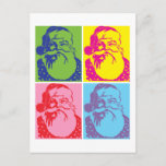 Santa Pop Art Frohe Weihnachten<br><div class="desc">Popart Frohe Weihnachten,  ein Muss haben!</div>