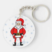 Santa Pose Schlüsselanhänger (Rückseite)