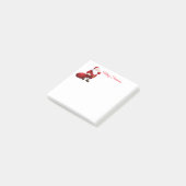 Santa Post it Notes Post-it Klebezettel (angewinkelt)