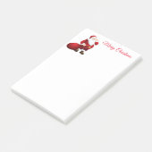 Santa Post it Notes Post-it Klebezettel (angewinkelt)