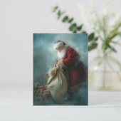 Santa postcard postkarte (Stehend Vorderseite)