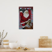 Santa Poster (Küche)