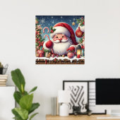 Santa Poster (Heimbüro)
