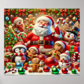 Santa Poster (Vorne)