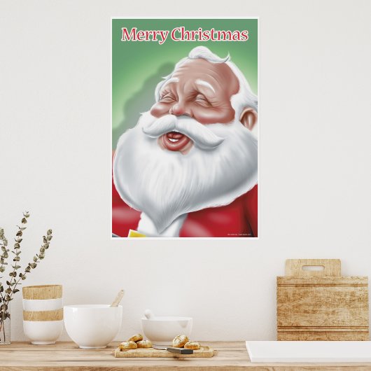 Santa Poster (Küche)