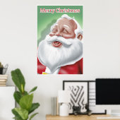 Santa Poster (Heimbüro)