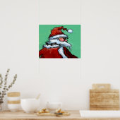 Santa Poster (Küche)