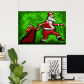 Santa Poster (Heimbüro)