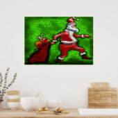 Santa Poster (Küche)