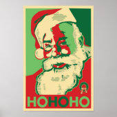 Santa Poster - HoHoHo (Vorne)