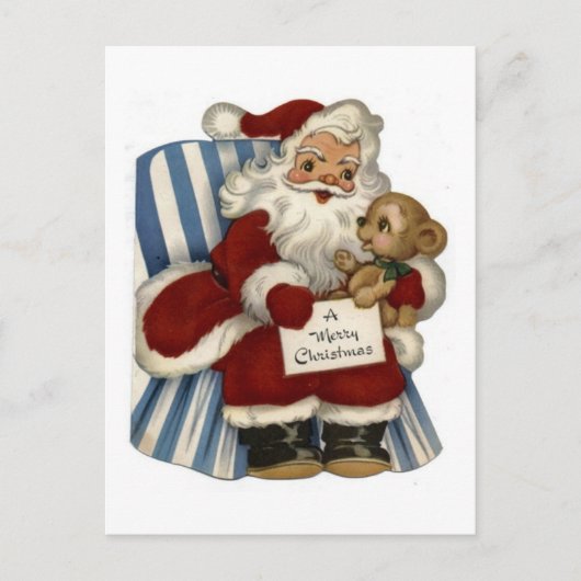 Santa Postkarte (Vorderseite)