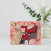 Santa Postkarte (Stehend Vorderseite)