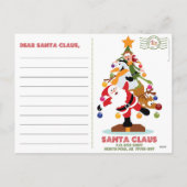 Santa Postkarte (Rückseite)