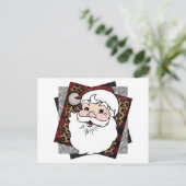 Santa Postkarte (Stehend Vorderseite)