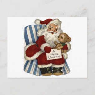 Santa Postkarte