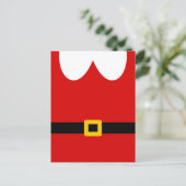 Santa Postkarte (Stehend Vorderseite)