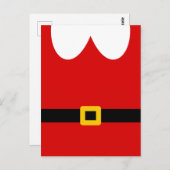Santa Postkarte (Vorne/Hinten)