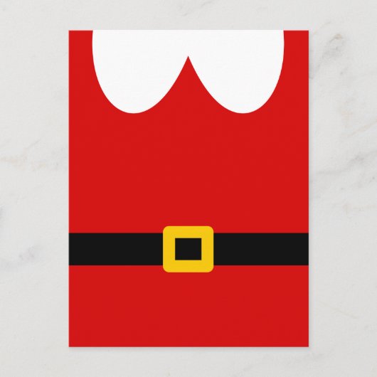 Santa Postkarte (Vorderseite)