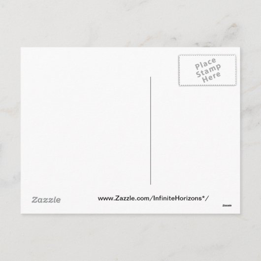 Santa Postkarte (Rückseite)