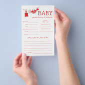 Santa Predication & Advice Baby Duwer Game Flyer (Handgriff)