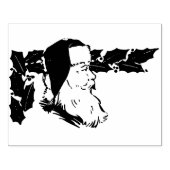 Santa Profil mit der Kunst der heiligen Abbildung Gummistempel (Prägung)