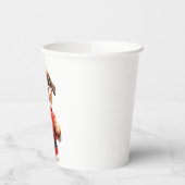 Santa Pup Says: Hug Christmas! 🎅🐾 Pappbecher (Links)