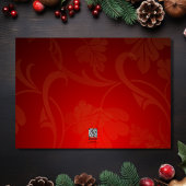 Santa Puppy Merry und helles Foto Hund Weihnachten