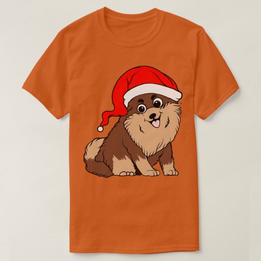 Santa Puppy T-Shirt (Design vorne)