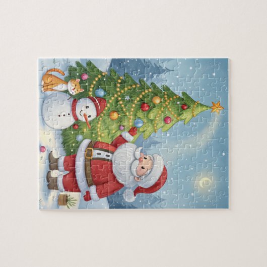 Santa puzzle (Horizontal)